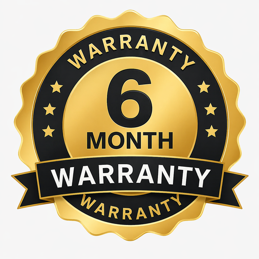 6 Month Warranty